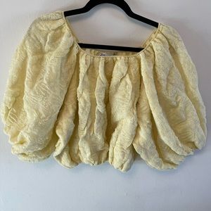 Zara off-the-shoulder lace top